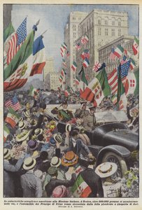 The Enthusiastic American Welcomes to the Italian Mission