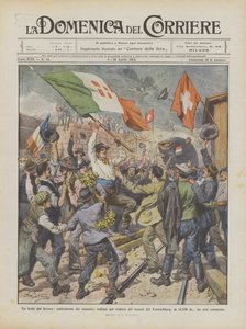 Labor Celebrations: Enthusiasm of Italian Miners for the Loetschberg Tunnel Drilling