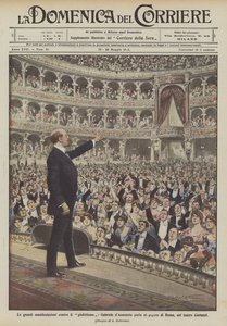 The great demonstrations against Giolittism, Gabriele d