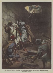 The Perils of War in Tripolitania, Arabs Discovered Inside a Well with a Large Supply of Weapons and Ammunition