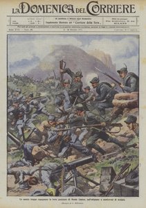 Our Troops Capture the Strong Position of Monte Coston, on the Plateau Northwest of Arsiero by Achille Beltrame