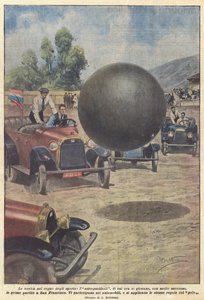 The Latest in the World of Sports: Auto-Pushball, Now Played with Great Success
