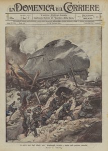 The New Weapons of the Allies, An English Land Dreadnought on German Positions
