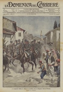 The Italian Occupations in Albania, The Cavalry Enters Giorgucati (Drynos Valley)
