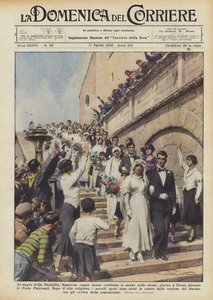 The Festivals of Nuptiality by Achille Beltrame