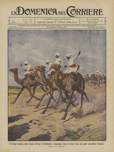 The Indigenous Troops of the Eritrean Colony in Tripolitania, Reconnaissance Towards the Trenches