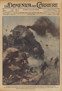 The exciting adventure in New York of a locomotive launched at a mad run by a machinist