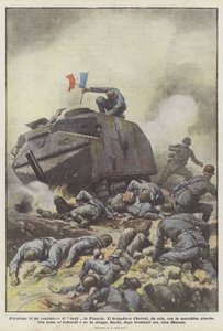 The Heroism of a Tank Driver in France