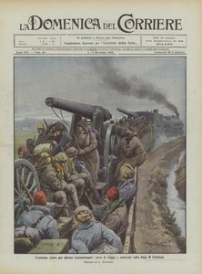 The last effort to save Constantinople, sending troops and material to the Ciatalgia line