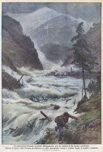 The Terrible Disaster in Upper Bergamo, Due to the Breaking of an Artificial Basin