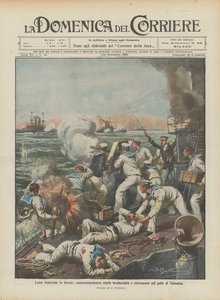 Fratricidal Struggle in Greece, Rebel Destroyers Bombarded and Subdued in the Gulf of Salamis
