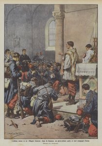 The Last Mass in a French Village, After the Ceremony, a Soldier-Priest Speaks to His Comrades-in-Arms