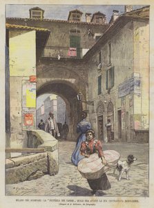 Disappearing Milan, the Pusterla dei Fabbri as It Was Before Its Controversial Demolition