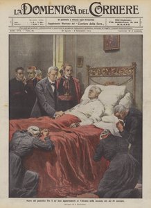 Death of Pope Pius X in His Apartments in the Vatican in the Second Hour of the 20th