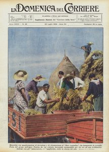 Mussolini, Amidst Demonstrations of Devotion and Gratitude to the Farmer Duce, Inaugurated
