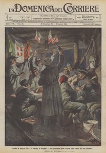 War Christmas 1915, In the Redoubt, the Toast, To the Greatness of the Homeland, to the Health of Loved Ones Far Away!