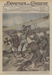In the Region North of Monastir, an Enemy Airplane Was Forced to Land and Was Captured
