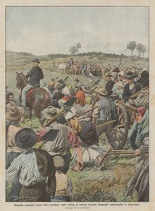 Eight Thousand Peasants Near Bari Invade Vast Stretches of Land Considered Public Property, Replacing the Owners