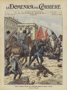 Bloody Easter in Poland, between the working population and the troops in Warsaw