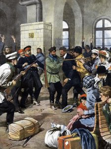 Passengers Attacked at a Railway Station in Europe