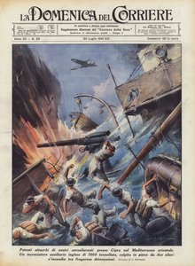 Powerful Attacks by Our Torpedo Bombers Near Cyprus in the Eastern Mediterranean