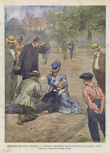 Dreyfus Trial in Rennes, The Attempted Assassination of Defense Lawyer Labori