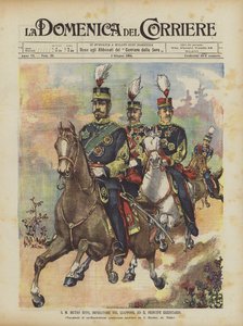 SM Mutso Hito, Emperor of Japan, and the Crown Prince