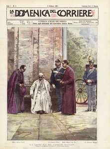 Pope Leo XIII in the Vatican Gardens