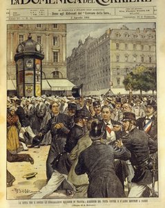 Struggle in favor and against religious congregations in France, August 3