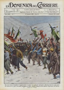 Amidst a Festival of Flags and Banners, the Ranks of Students Gathered in Bardonecchia from All...