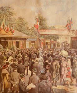 Trade Fair in Milan by Achille Beltrame