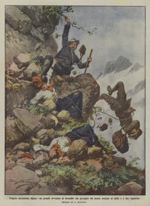 Tragic Alpine Ascent, a Great Lawyer from Grenoble Falls from the Mountain Together