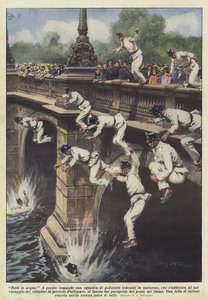 Everyone in the water!