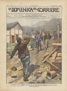A Tragic Episode Occurred on the 14th Between Italian Workers Engaged in the Sempione Works
