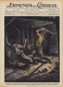 A Rustic Duel in the Depths of a Coal Mine in Saint Etienne