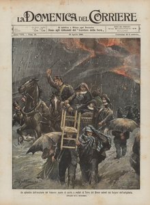 An Episode of the Eruption of Vesuvius, Sisters of Charity and Patients of Torre del Greco Saved