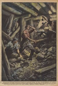 A miraculous rescue in the lignite mines of Castelnuovo (Arezzo)