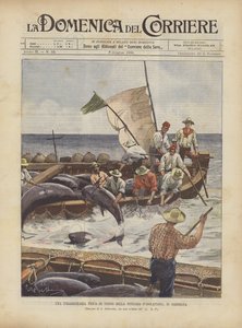 An Extraordinary Tuna Fishing in the Tonnara of Isolapiana, Sardinia