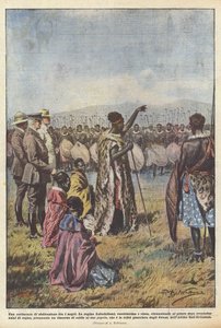 A ceremony of abdication among the blacks