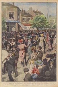 A curious ancient custom of Cornwall by Achille Beltrame