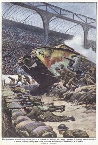 A Picturesque Reproduction of the War in London by Achille Beltrame