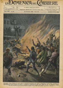 A Tragic Night Fight Took Place on a British Steamer in the Waters of Hong Kong