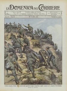 Another advance in Derna, alpine troops forced by the rough terrain to carry on their shoulders