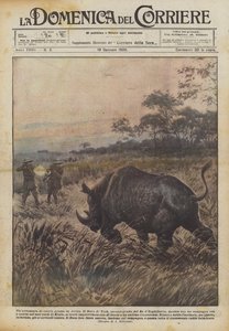 A Big Game Hunting Adventure in Africa by Achille Beltrame