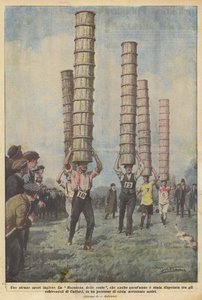 A Strange English Sport by Achille Beltrame
