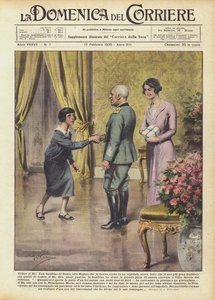To See the King! by Achille Beltrame