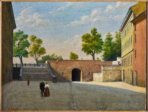 Porta Bologna in Modena by Achille Boschi