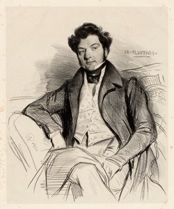 Portrait of Charles Plantade by Achille Devéria