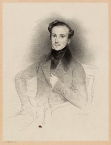 Portrait of de Savigny by Achille Devéria