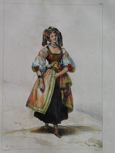 Woman in Russian Dress, c. 1843